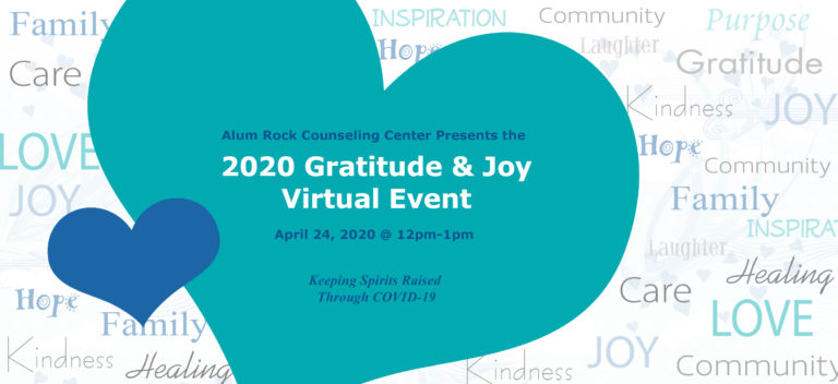 2020 Gratitude and Joy Virtual Fundraising Event